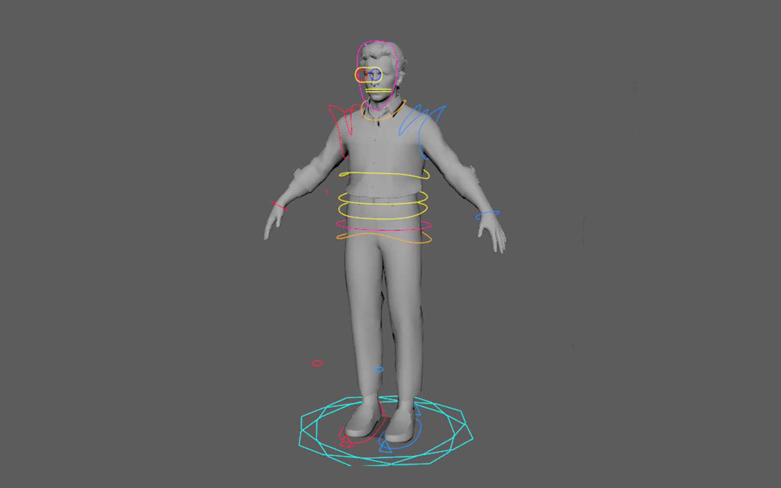 Character Rigging for Virtual Reality